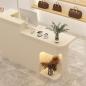 Preview: Großhandel B2B Rezeption Theke Bar Empfangstheke empfangstisch Counter Kassentisch Beige
